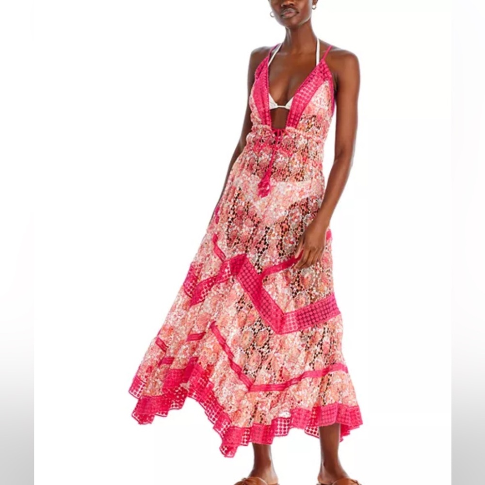 Ramy Brook
Austyn Printed Lace Swim Cover Up Dress - Picture 2 of 4